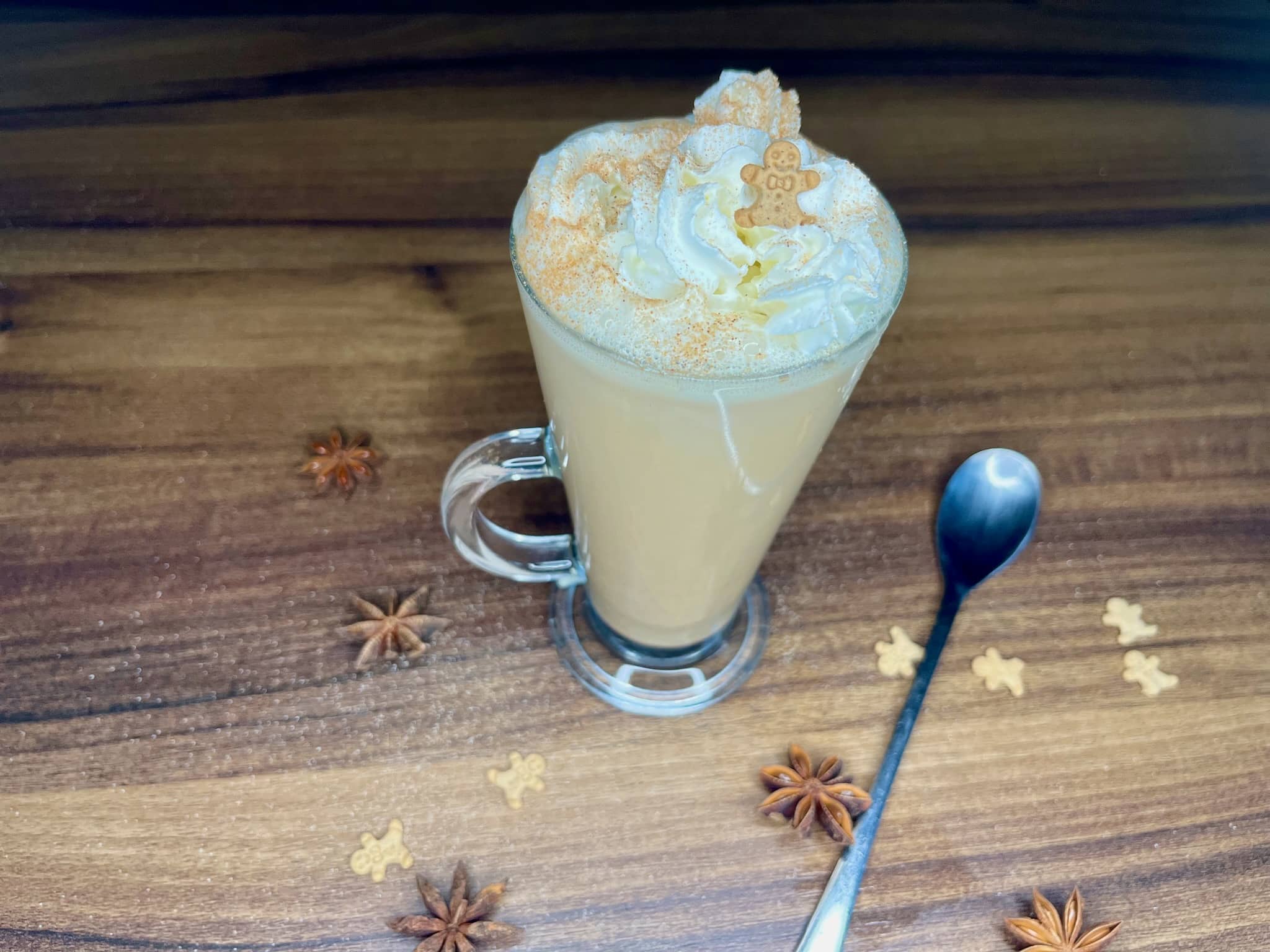 Just Perfect Gingerbread Latte