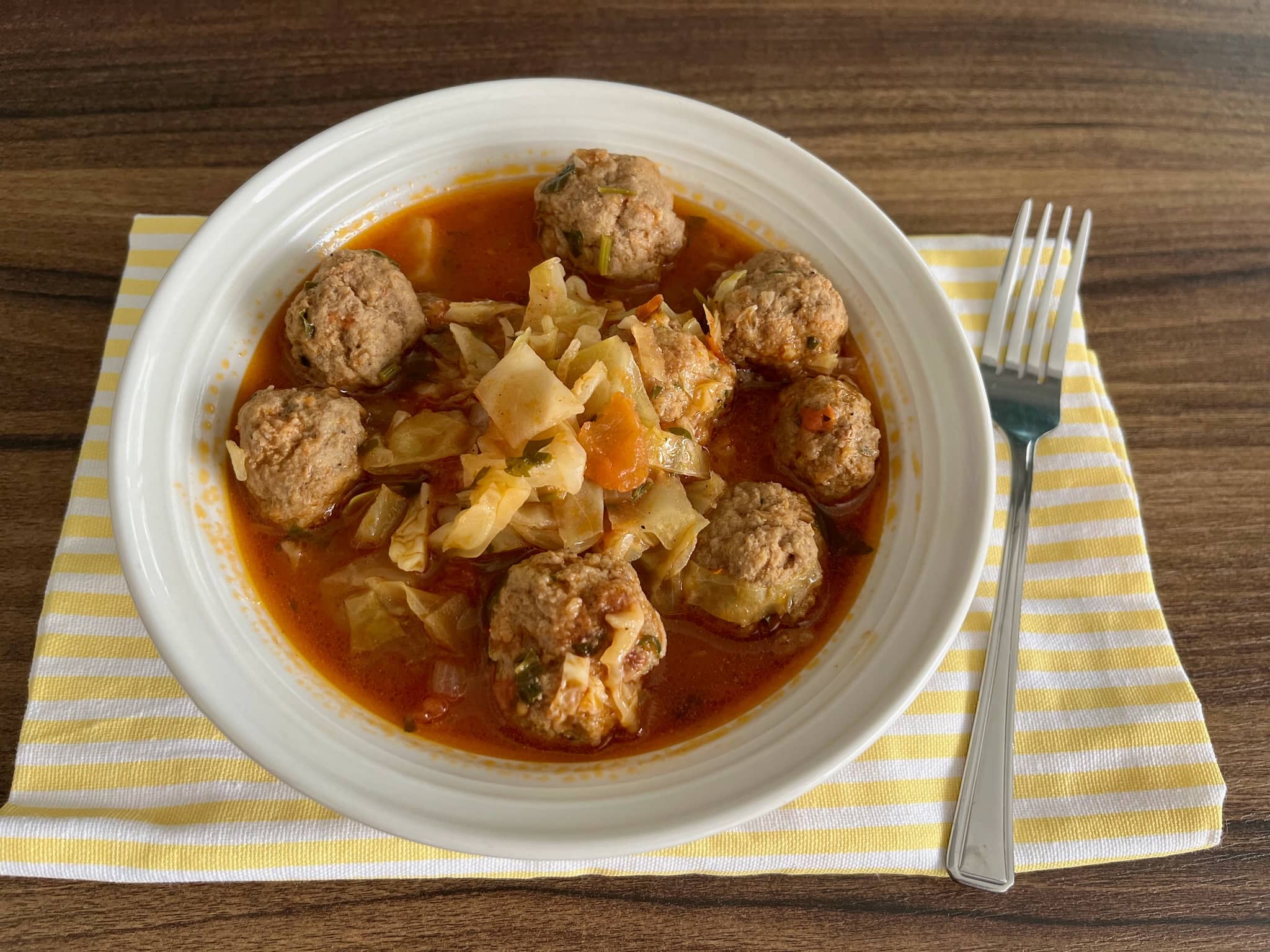 Meatballs with Cabbage