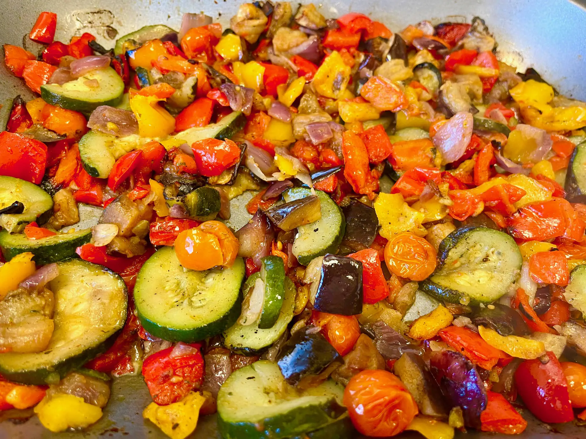 Roasted Mediterranean vegetables