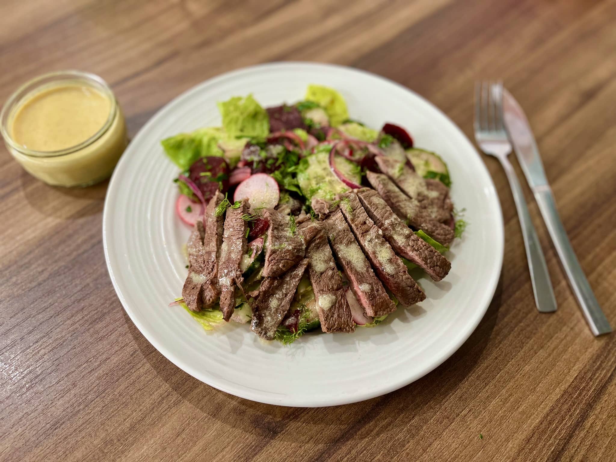 Steak & Beetroot Salad